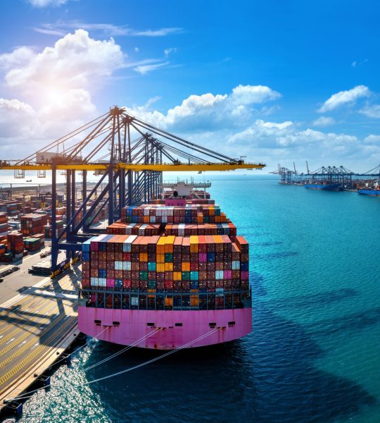 aerial-view-cargo-ship-cargo-container-harbor-1-scaled